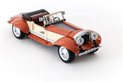 Vintage Roadster | Lego cars, Vintage lego, Lego projects