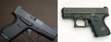 Glock 26 vs Glock 43. Which is better for concealed carry?