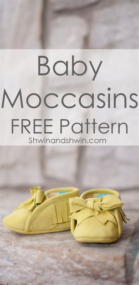 Baby Moccasins Free Pattern - SEWTORIAL