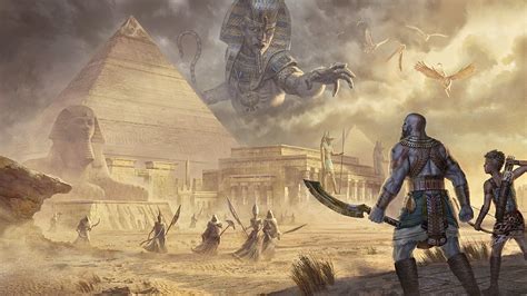 God of War Egyptian Concept Art (by Eric Ryan) : r/PS4