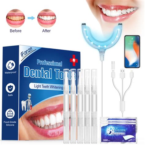 Light Teeth Whitening Kit,iFanze Professional Teeth Whitening Kit ...