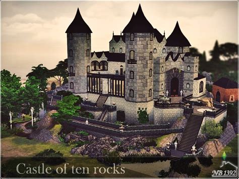 Sims 4 Castle Designs