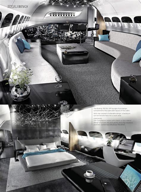 Private Jet Interior Design - VIP Completions Ltd.