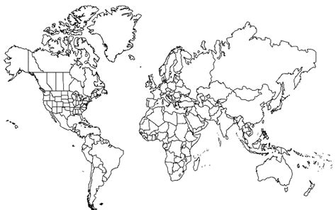 World Map Drawing at GetDrawings | Free download