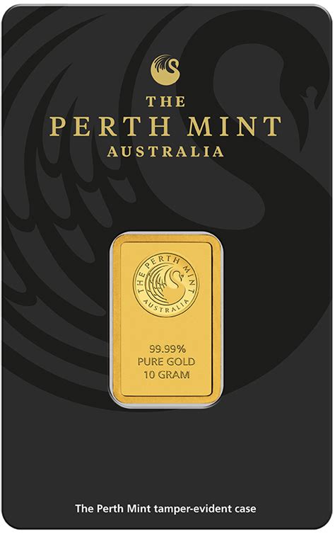 Buy Perth Mint Kangaroo Gold Bar - 10g - Gold Stackers