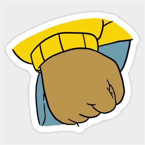 Arthur’s Fist Meme - Humor - Sticker | TeePublic