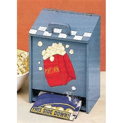 Amazon.com - DECORATIVE WOODEN MICROWAVE POPCORN PACKET HOLDER AND ...