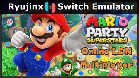 Mario Party Superstars | PC Online LDN Multiplayer | Ryujinx Switch Emulator - YouTube