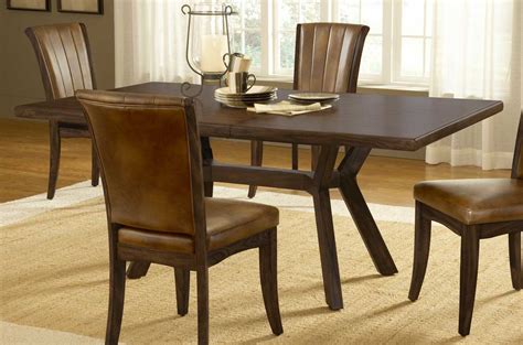 Hillsdale Grand Bay Rectangle Dining Set with Caster Chair - Cherry HD-4379DTBRTCC7 at ...