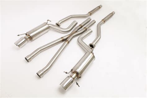 Cadillac CTS-V Gen2 Cat Back Exhaust System with X-pipe (Round Tips) #FDOM-0320 - Billy Boat Exhaust