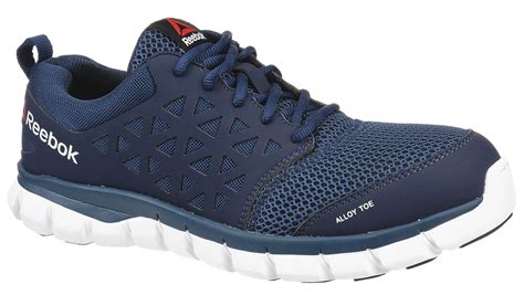 REEBOK Athletic Shoe, 13, W, Men's, Navy, Alloy Toe Type, 1 PR - 415X28|RB4043 - Grainger