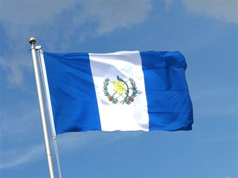 Printable Flag Of Guatemala