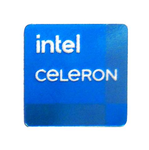 Original Intel Celeron Sticker 14 x 14mm / 9/16″ x 9/16″ [1146] – Vath Ventures