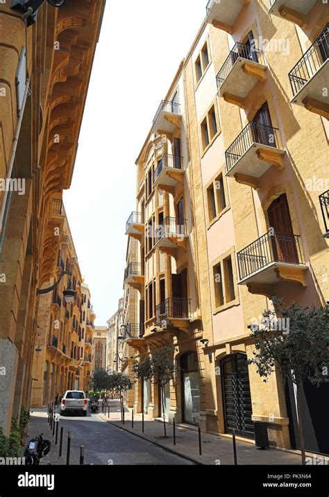 Beirut streets hi-res stock photography and images - Alamy