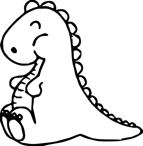 Free Baby Dinosaur Coloring Pages Coloring Pages