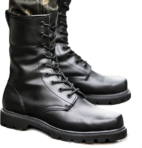 Men's Steel Toe Combat Boots