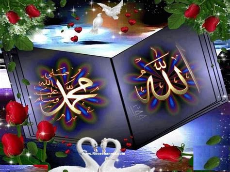 Allah Muhammad Name Wallpaper