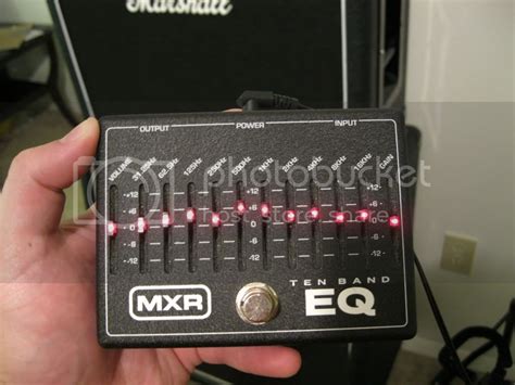 MXR 10 band EQ settings. - Amps - Harmony Central