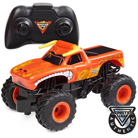 Official El Toro Loco Monster Jam RC Truck Toy with Controller, 1:24 ...