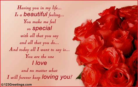 I Will Love You Forever... Free Poems eCards, Greeting Cards | 123 Greetings