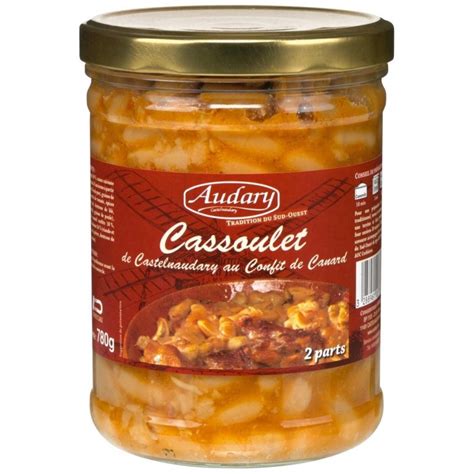 CASTELNAUDARY CASSOULET duck confit - 780g jar SOURIRE DES S