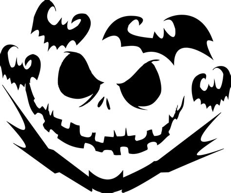 Nightmare Before Christmas: Jack Skellington (Pumpkin Stencil - Pumpkin ...