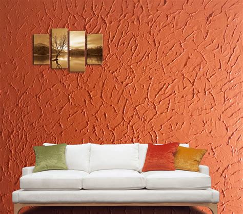 Living Room Texture Design For Wall Painting - Perfect Image Reference