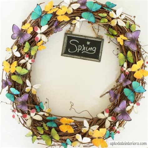 Make a Beautiful DIY Butterfly Wreath in 3 Easy Steps