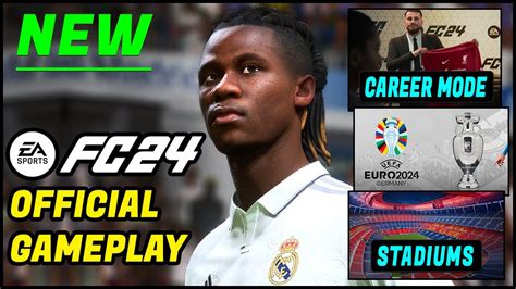 EA SPORTS FC 24 Official Gameplay, Career Mode & CONFIRMED NEWS - YouTube