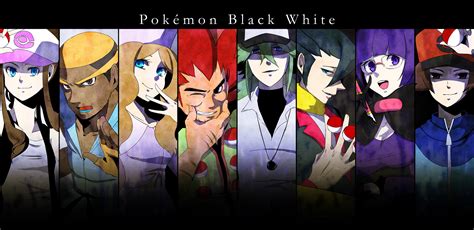 Hero and Heroine, Elite Four, and Two Champions - Pokémon Fan Art (17094309) - Fanpop