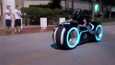 Video Find: Replica of Tron Light Cycle Glows to Life, Actually Drives