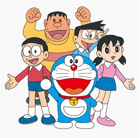 Doraemon Characters, HD Png Download , Transparent Png Image - PNGitem