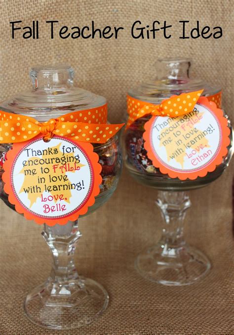 So Cute Parties: Fall Teacher Thank You Gift