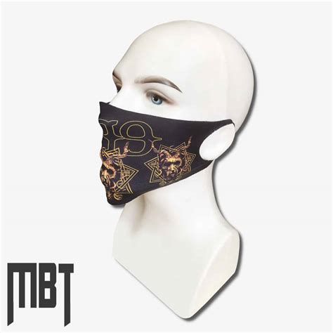 1349 Band Face Mask, 1349 The Infernal Pathway Face Mask, Black Metal Face Mask – Metal Band T ...