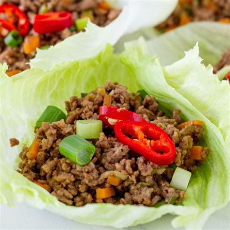 Beef Lettuce Wraps - Becomingness