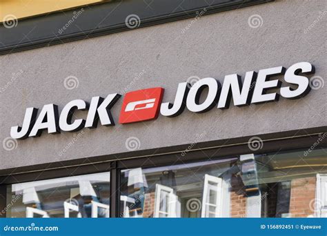 Jack and Jones Logo at Storefront Editorial Photo - Image of fashion, company: 156892451