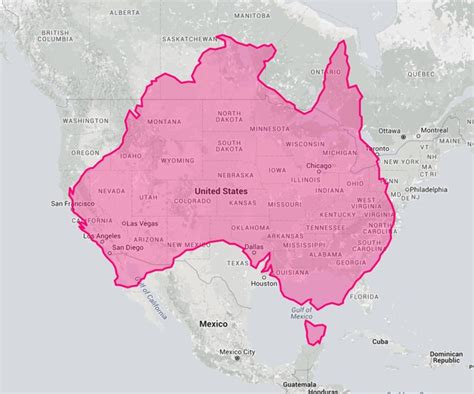 World Map Actual Size - United States Map