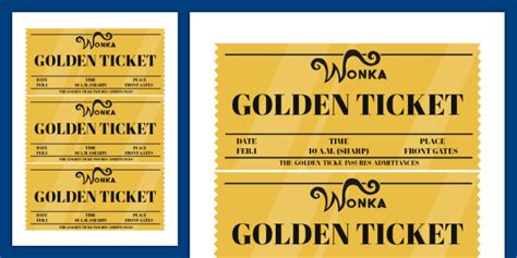 Willy Wonka Golden Ticket | lupon.gov.ph