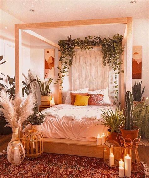 Aesthetic Bohemian Bedroom Design Ideas for Your Home - HomesFornh