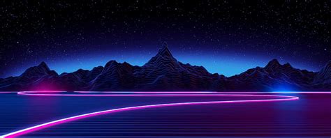 HD wallpaper: neon, Retro style, synthwave | Wallpaper Flare