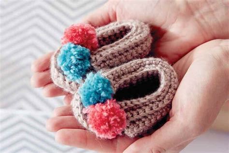 Crochet Baby Moccasins Booties