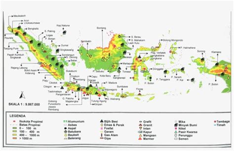 Peta Kekayaan Alam Republik Indonesia - Map Transparent PNG - 1100x659 - Free Download on NicePNG