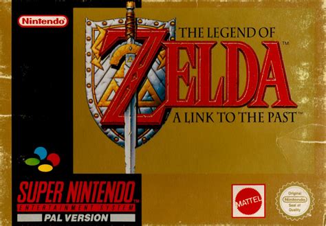 The Legend of Zelda: A Link to the Past cover or packaging material ...