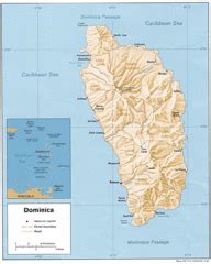 Roseau Dominica Map • mappery