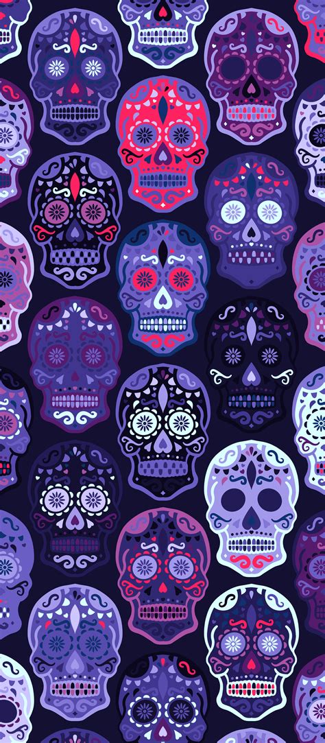 Skull Pattern Wallpapers - Top Free Skull Pattern Backgrounds - WallpaperAccess