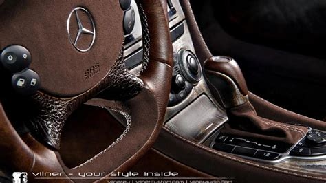 Mercedes-Benz SL gets crocodile interior theme from Vilner | Motor1.com Photos