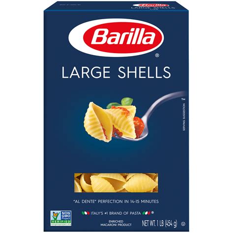 Barilla® Classic Blue Box Pasta Large Shells 16 oz - Walmart.com - Walmart.com