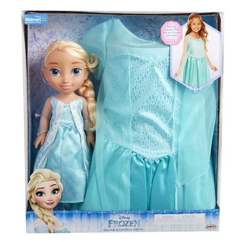 Disney Frozen My Friend Elsa Doll with Child Size Dress Gift Set – BrickSeek