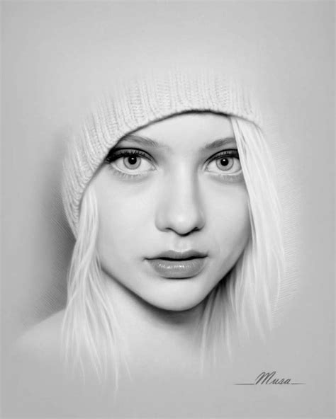 11 B&W and 2 Color Pencil Drawings | Disegno ritratti, Ritratti ...