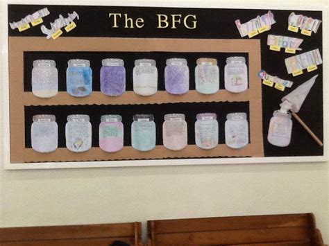 The BFG dream jars | class display | Ms Kylie & Ms Sari